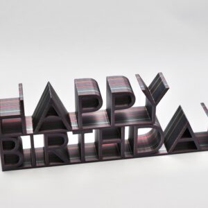 Happy Birthday Letters Sign